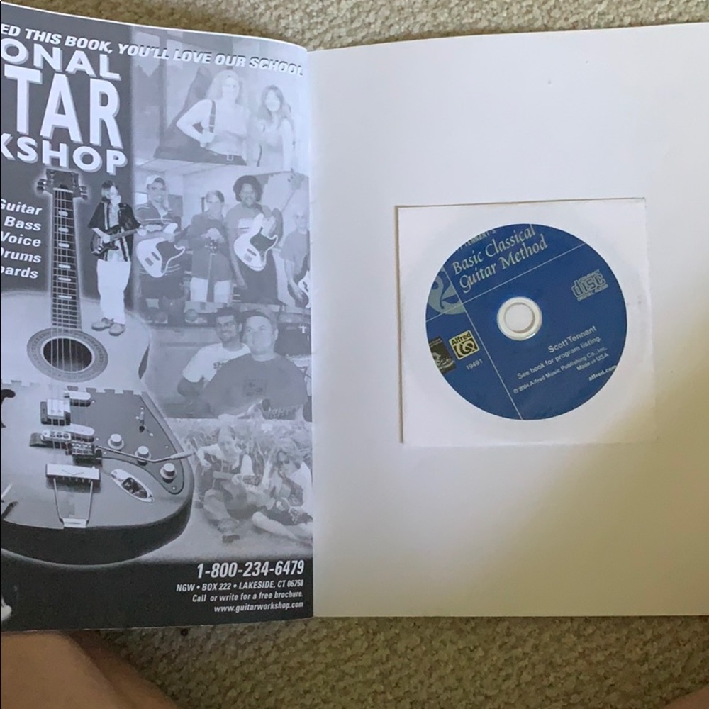Basic Classical Guitar Method book - Picture 3 of 3